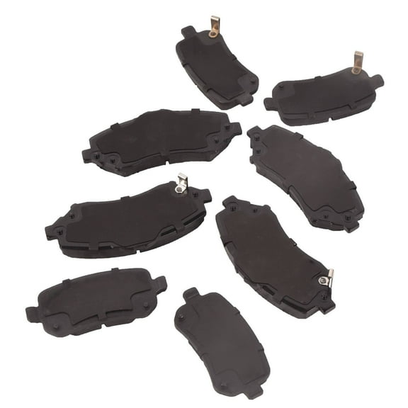EGOESWELL D1326 D1273 8pcs Front & Rear Ceramic Brake Pad Kit, Smooth Braking