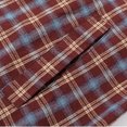 thumbnail image 3 of Gamivast Oversized Hoodies for Men-Plaid Long Sleeve Pullover Sweatshirts Button Drawstring Fall Jackets Red XL, 3 of 7