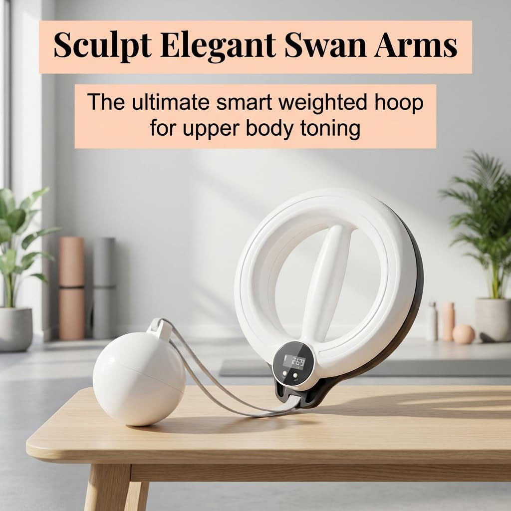 Arm Workout for Women and Men, 360° Hand-Crank Forearm Trainer, Shoulders and Arm Muscle Training Fitness Equipment, Chest Trainer and Forearm and Wrist Hand Exerciser, Home Workout Equipment