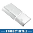 thumbnail image 6 of 5 Pcs Handbrake Drive Mode Switch Button Cover Trim for Toyota RAV4 2019-2022 Aluminum Alloy Silver Tone, 6 of 6