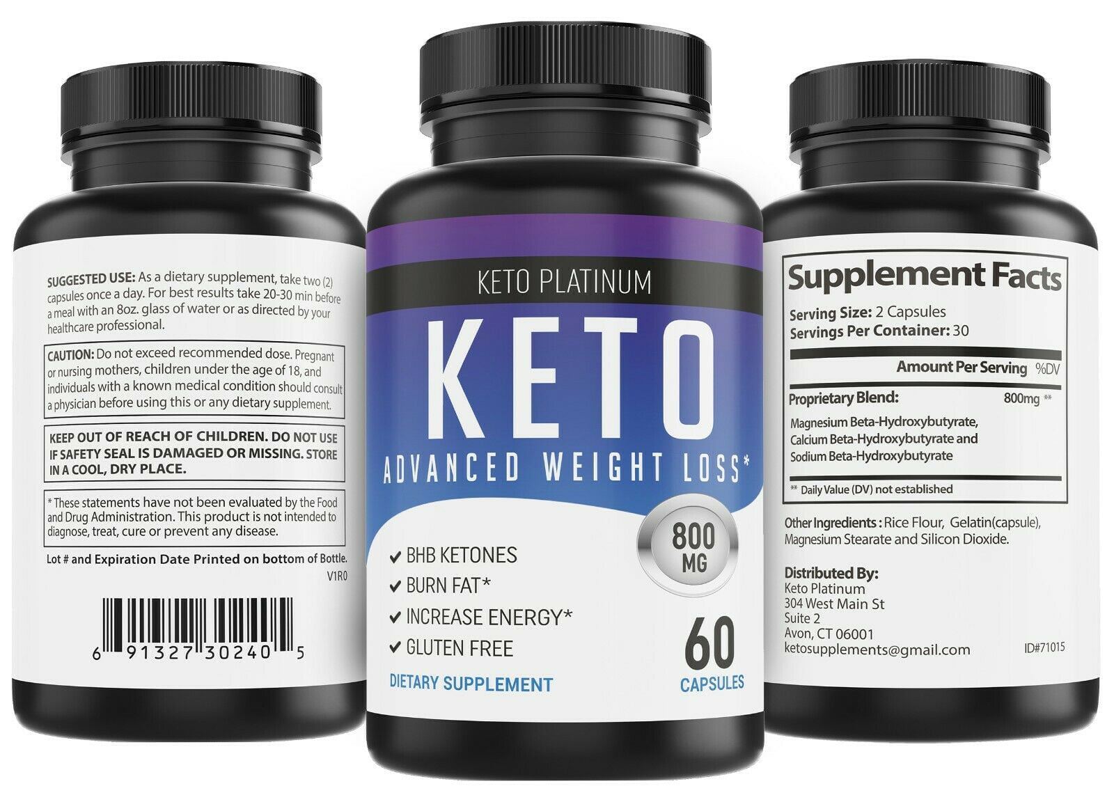 Shark Tank Keto Diet Pills Weight Loss Fat Burner Supplement For Women Men Walmart Com
