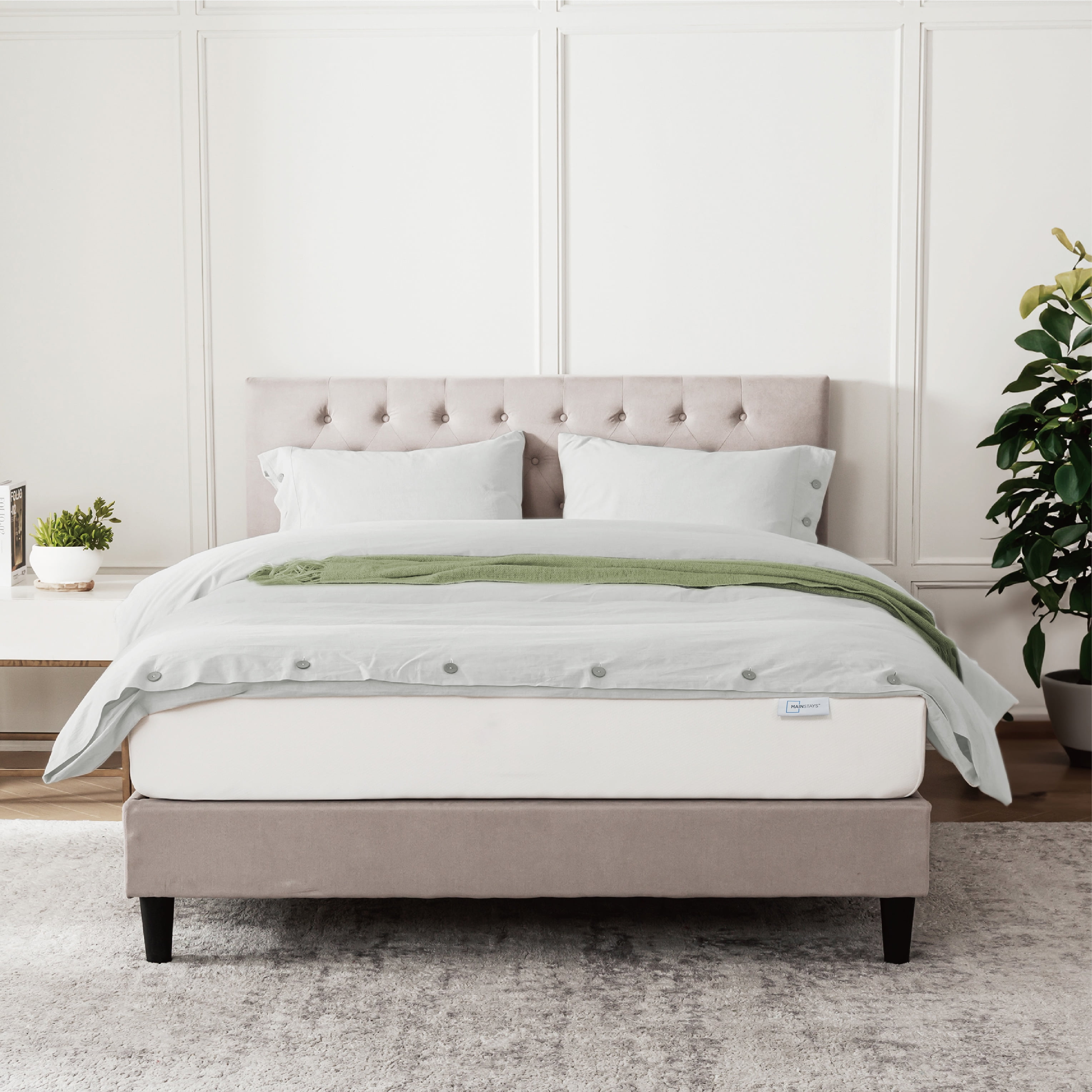 Mainstays 10” Medium Firm Memory Foam Mattress, Full
