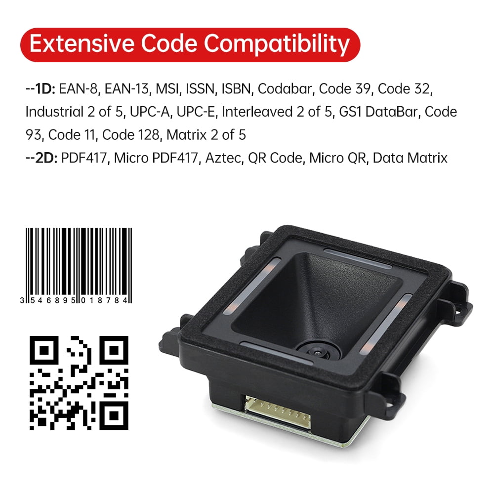 Embedded gate scanning module,Ttl/usb Port Qr Bar Port Auto Bar Code Embedded Code Scanner 1d Code Support 2d Qr Support Rs-232/ Auto Mobile 1d 2d 1d Rs-232/ Ttl/usb 1d Payment Code