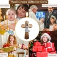 thumbnail image 3 of Baptism Gifts for Girl - 7.8 Inch Gold Praying Baby Wall Cross, Religious Baby Gifts for Boys, Girls, Kids, Christening, First Holy Communion, Baby Shower, Birthday, Catholic Gift, 3 of 8