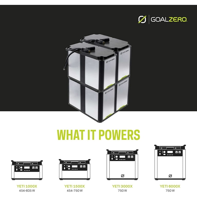 Goal Zero Yeti 4800Wh Tank Expansion Kit for Portable Solar Power