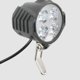 thumbnail image 4 of B Los faros brillantes de la bicicleta eléctrica 12w llevaron la luz delantera incorporada del cuerno del proyector, 4 of 5