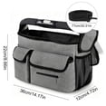 thumbnail image 3 of Universal Stroller Organizer, Stroller Caddy with Detachable Strap& Heightened Insulated Cup Holders & Non-slip Secure Hooks Accessories, Fits Most Strollers, 3 Ways to Carry, 3 of 6