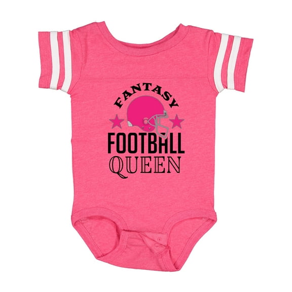Inktastic Fantasy Football Queen Sports Gift Girls Baby Bodysuit