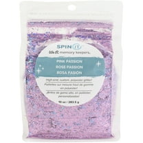 We R Memory Keepers Spin It Glitter Mix 10oz-Pink Passion