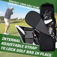 thumbnail image 3 of Bolsa de viaje para golf con ruedas Funda de viaje para golf con ruedas para exteriores, 3 of 8