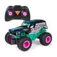 thumbnail image 2 of Vehículo Radio Control Monster Jam RC Spin Master Neon Grave Digger, 2 of 4