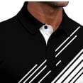 thumbnail image 4 of Dolkfu Work Mens Long Sleeve Shirt Graphic Polos Golf Office Regular Fit Men's T-Shirts L, 4 of 5