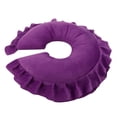 thumbnail image 3 of Skin-friendly Face Pillow, Soft Face Cushion, Tight Stitching For  Salon Purple, 3 of 8