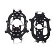 thumbnail image 1 of Cubierta para zapatos de Crampones de 12 dientes resistente a la oxidación accesorio antideslizante para zapatos de nieve clavo de acero inoxidable para esquiar al aire libre ANGGREK Otros, 1 of 8
