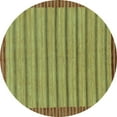 thumbnail image 1 of Ahgly Company Indoor Round Oriental Light Blue Modern Area Rugs, 8' Round, 1 of 4