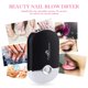 thumbnail image 4 of Mini ventilador secador de pestañas 400 mAh ventilador de pestañas mujeres herramientas de maquillaje de belleza (negro), 4 of 5