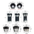 thumbnail image 1 of 8-Piece Trimmer Collet Adapter Set: Carbon Steel Conversion Sleeves for 6mm, 1/4", 8mm Router Bits – Versatile, Durable, and Easy to Install for Multiple Trimmer Models, Ensuring Precision Crafting, 1 of 6