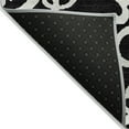 thumbnail image 3 of Addison Rugs Chantille Indoor/Outdoor Transitional Damask Black Washable Rectangle Rug, 5' x 7'6", 3 of 6