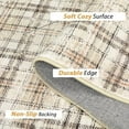 thumbnail image 4 of AOILE Washable Plaid Runner Rug – Ultra-Soft Modern Farmhouse Area Rug for Hallway, Bedroom, Living Room, Kitchen, Bathroom, and Entryway, 4 of 8