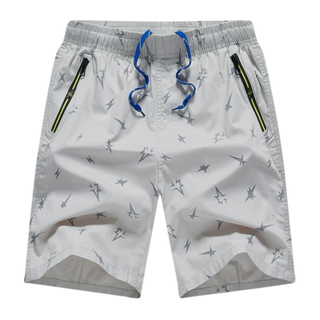 Pantalones Cortos Casuales de Camuflaje Imprimidos Sueltos Capris, Pantalones de Algodón de Pierna Recta para Uso Al Aire Libre, Ocio Y Verano Diario