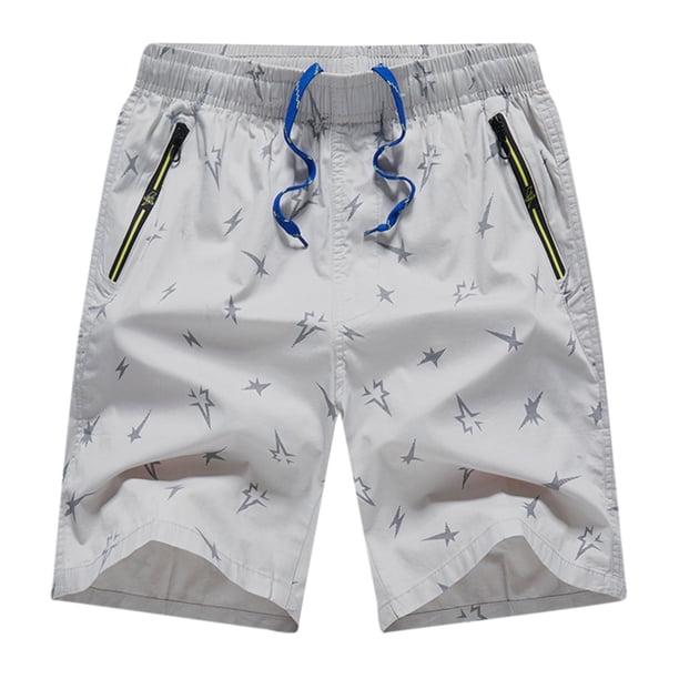 Pantalones Cortos Casuales de Camuflaje Imprimidos Sueltos Capris, Pantalones de Algodón de Pierna Recta para Uso Al Aire Libre, Ocio Y Verano Diario