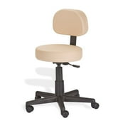 EarthLite Mid-Back Height Adjustable Rolling Drafting Chair Hunter