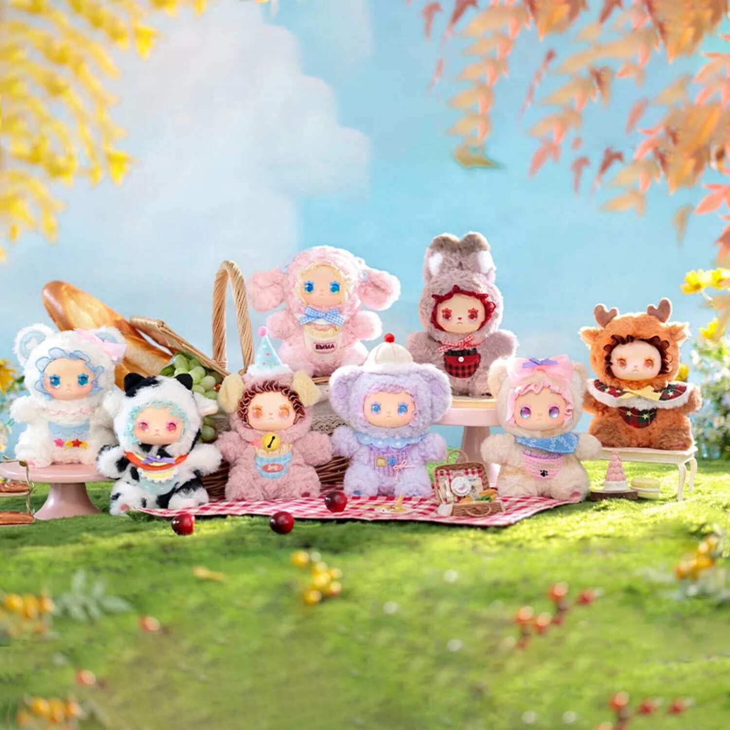 Kika Goods Lovely Emma Pocket Zoo Series Plush Single Blind Box