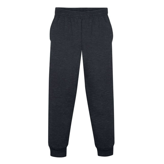 Hanes Boys ComfortSoft EcoSmart Jogger Sweatpants, XL, Slate Heather