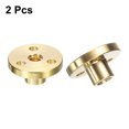 thumbnail image 3 of 2Pcs Tr5x2 T5 Screw Brass Nut (Acme Thread, Pitch 1mm, 2mm, 2 Starts) Diameter 5mm Brass Nut for T5 Screw of 3D Printer Z Axis, 3 of 6