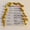 Gold Yellow, variant on Captain O-Ring Color Accent Screw Kit for Eclipse Ego8, Ego9, Ego10, Ego11, Etek3, Etek4, ETHA, GEO1, GEO2, GEO3, LV1, CS1