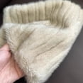 thumbnail image 6 of Women Aesthetic Punk Fuzzy Leg Warmer Boot Gaiters Japanese Ribbed Plush Leggings Leg Covers Sleeve Solid Long Socks, 6 of 7
