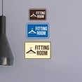 thumbnail image 2 of Classic Framed Fitting Room Sign (Black) - Large, 2 of 5