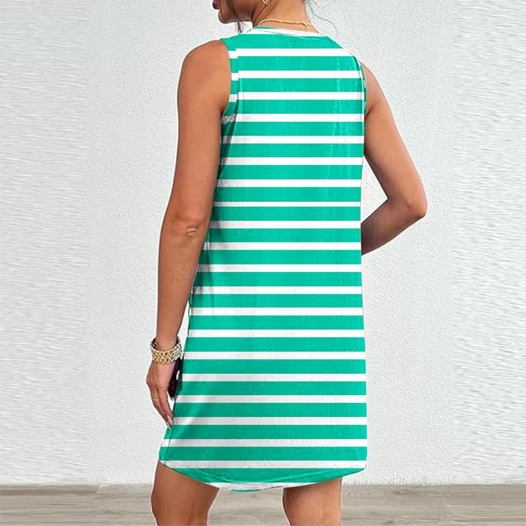 racerback tank dress cotton Racerback Tank Maxi Dress