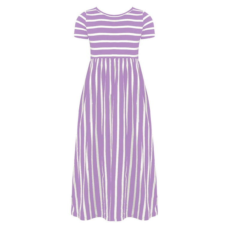 purple and black striped dress Purple Striped Satin Gothabilly Dress