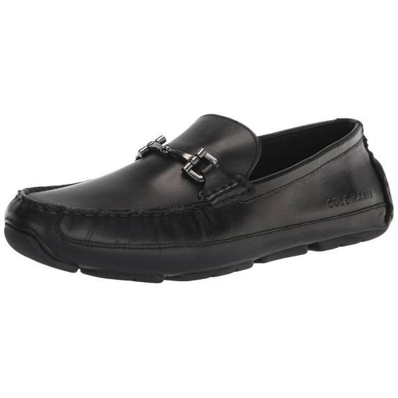 Cole Haan Men's Wyatt BIT Driver Driving Style Loafer, Black, 9
