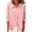 Pink, variant on BXINGOHAI Button Down Shirts for Women Dress Shirts Cotton Long Sleeve Collared Blouse Work Business Casual Tops Army Green 2XL