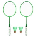 thumbnail image 3 of 1 Pair Badminton Rackets with Balls 2 Player Badminton Set for Children Indoor Outdoor Sport Game, 3 of 8