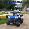 thumbnail image 5 of LAZY BUDDY 6V Powered Ride-on Toy for Kids, Toddler 4-Wheeler Quad ATV Play Car with 1.8mph Max Speed, for 2-4 Years Boys Girls, 5 of 10