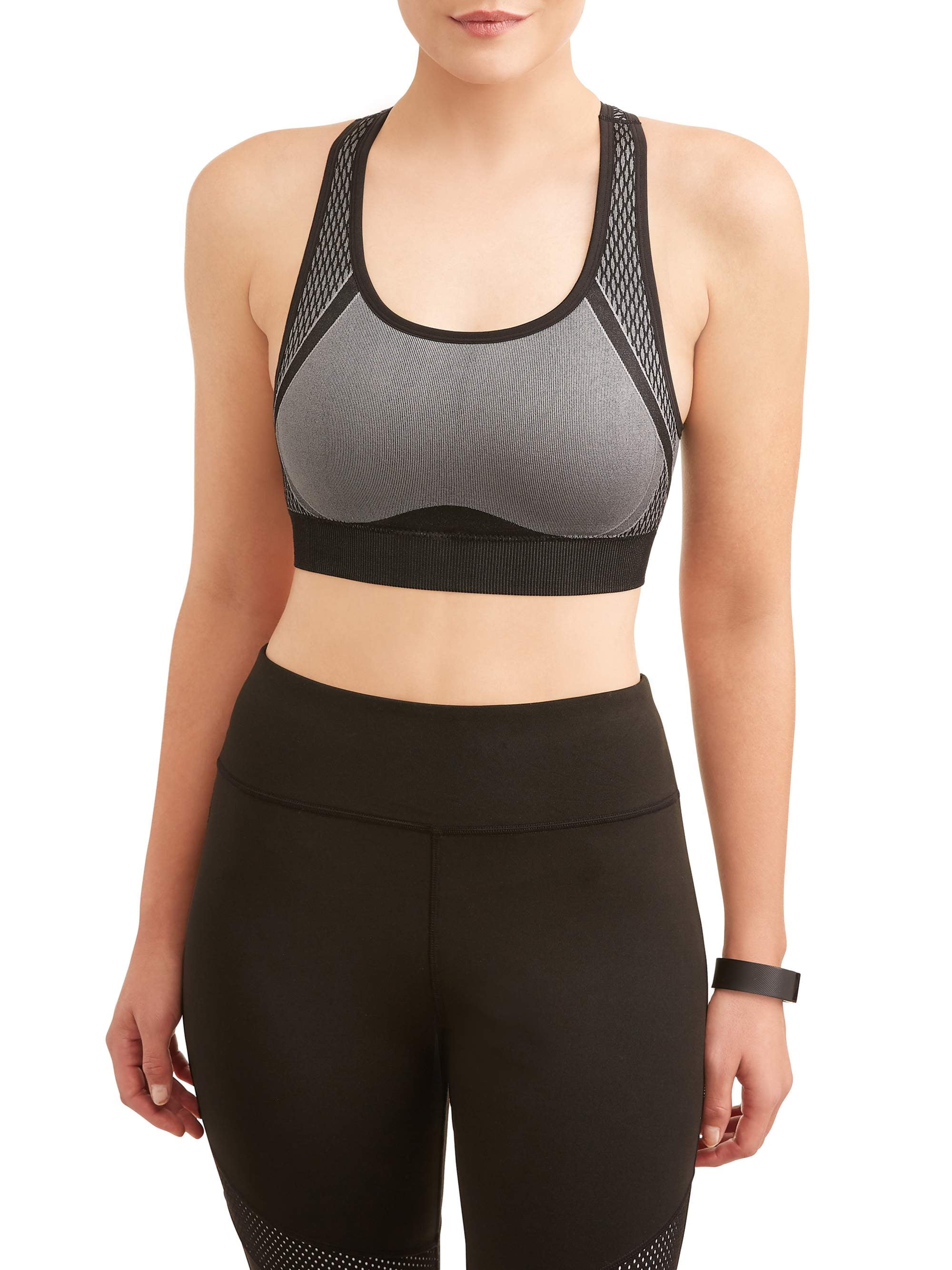 Avia Avia Women's Active Medium Impact Seamless Molded Cup Sports Bra