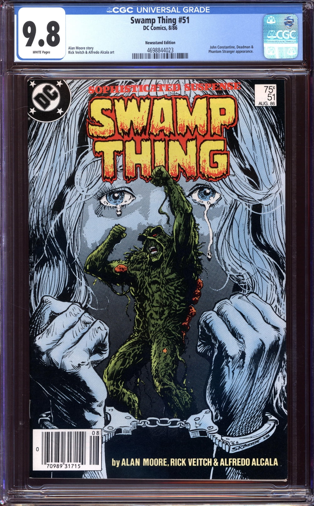 Cover of Swamp Thing #51