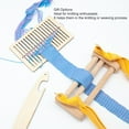thumbnail image 4 of Juego De Tarjetas Para Tejer, Compacto, 30 Piezas, Tarjeta De Telar De Cuerda De Hilo De Bordar Flexible, Sin Rebabas Ligeras Para Manualidades Para Sombreros, 4 of 7