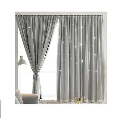 Cortinas Persianas Oscuras Malubero Malu1742 Color Gris 2.1 m x 2.5 m