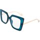 thumbnail image 1 of Gafas cuadradas de gran tamaño que bloquean la luz azul y alivian la fatiga visual, 1 of 5