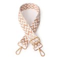 thumbnail image 3 of Correa Cruzada Nailon Suave para Mujer Ancha Bolso Cadena (caqui +) Blanco, 3 of 3