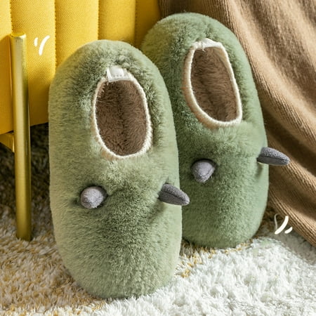 

GXSR Women s Plush Marshmallow Slide on House Slipper Clog with Memory Foam