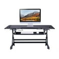 thumbnail image 3 of Rocelco Convertisseur de Bureau Assis-Debout 46 Pouces Rehausseur de Luxe Réglable avec USB, Noir, 3 of 9