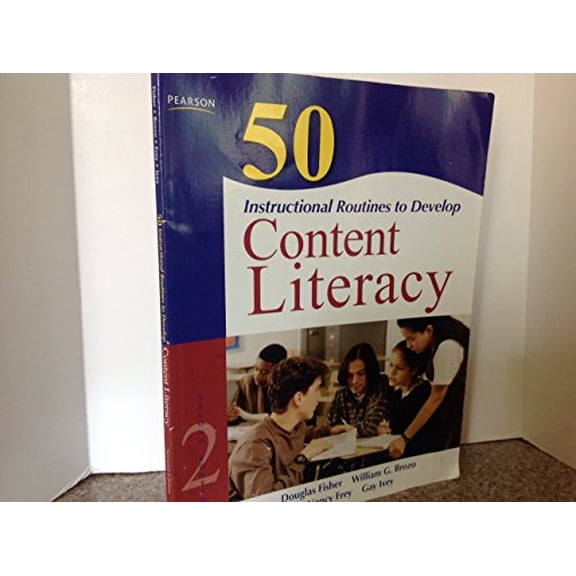 Pre-Owned 50 Instructional Routines to Develop Content Literacy (2nd Edition) (Paperback) 0137057199 9780137057191