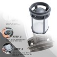 thumbnail image 2 of BKER Dishwasher Filter Cartridge For Efficient Cleaning And Filtration In Kitchen Appliances, 2 of 7