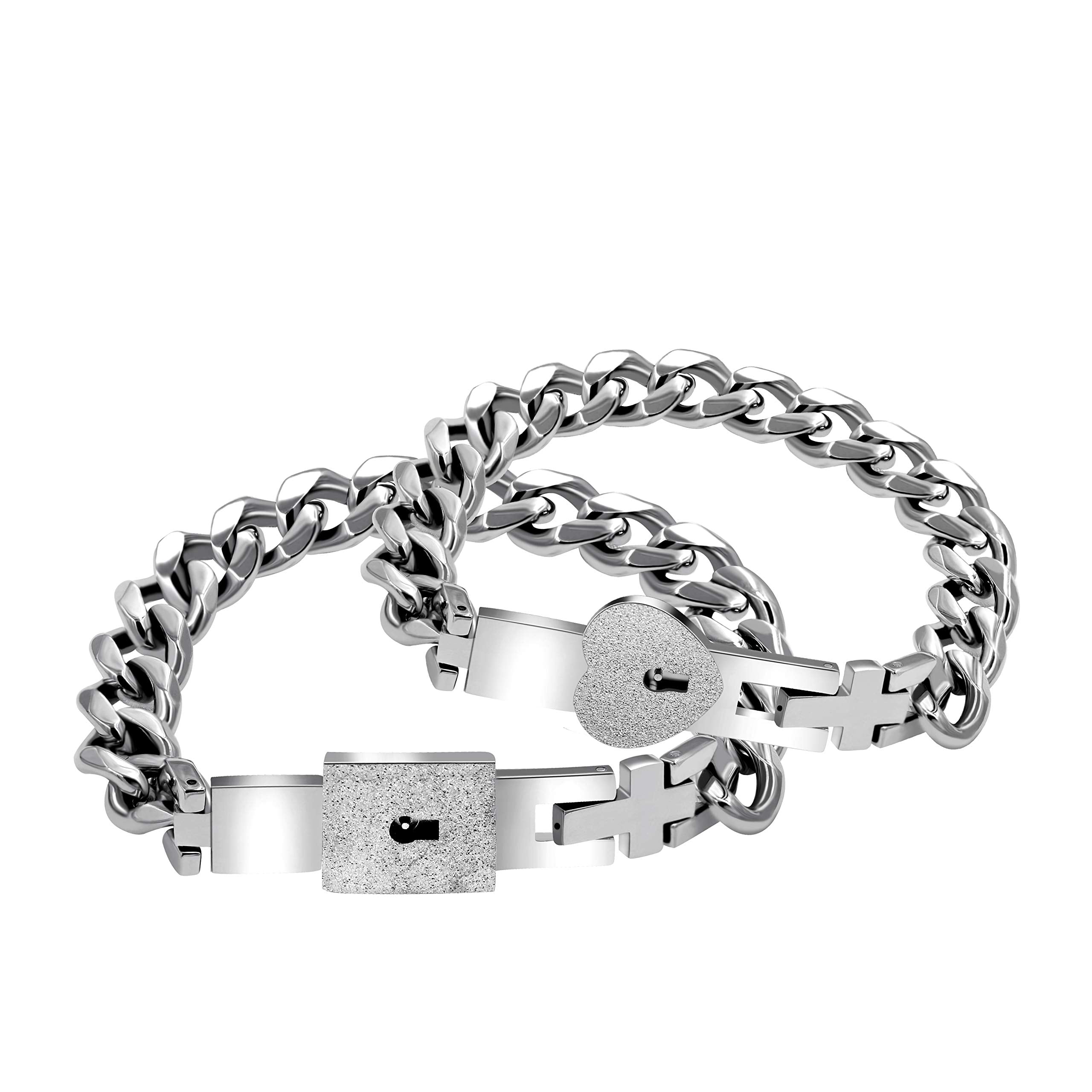 Titanium Steel Oval Couple Jewelry Horizontal Screw Love Bangles,Bangles Bracelets