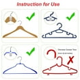 thumbnail image 6 of 60pcs Clothes Hanger Connector Hooks for Closet, Space Saving Plastic Heavy Duty Cascading Hanger Clips Extender Hooks Closet Hanger Organizer, Mixed Colors, 6 of 7